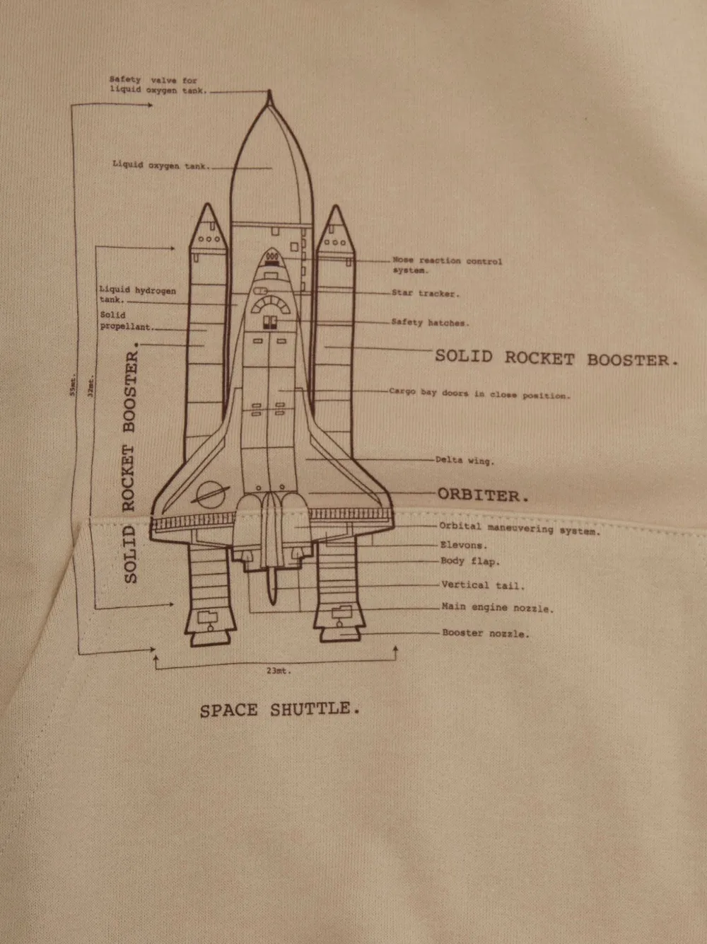 Il Gufo Space-shuttle Hoodie In Brown