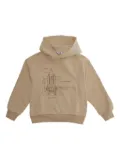 Il Gufo space-shuttle hoodie - Neutrals