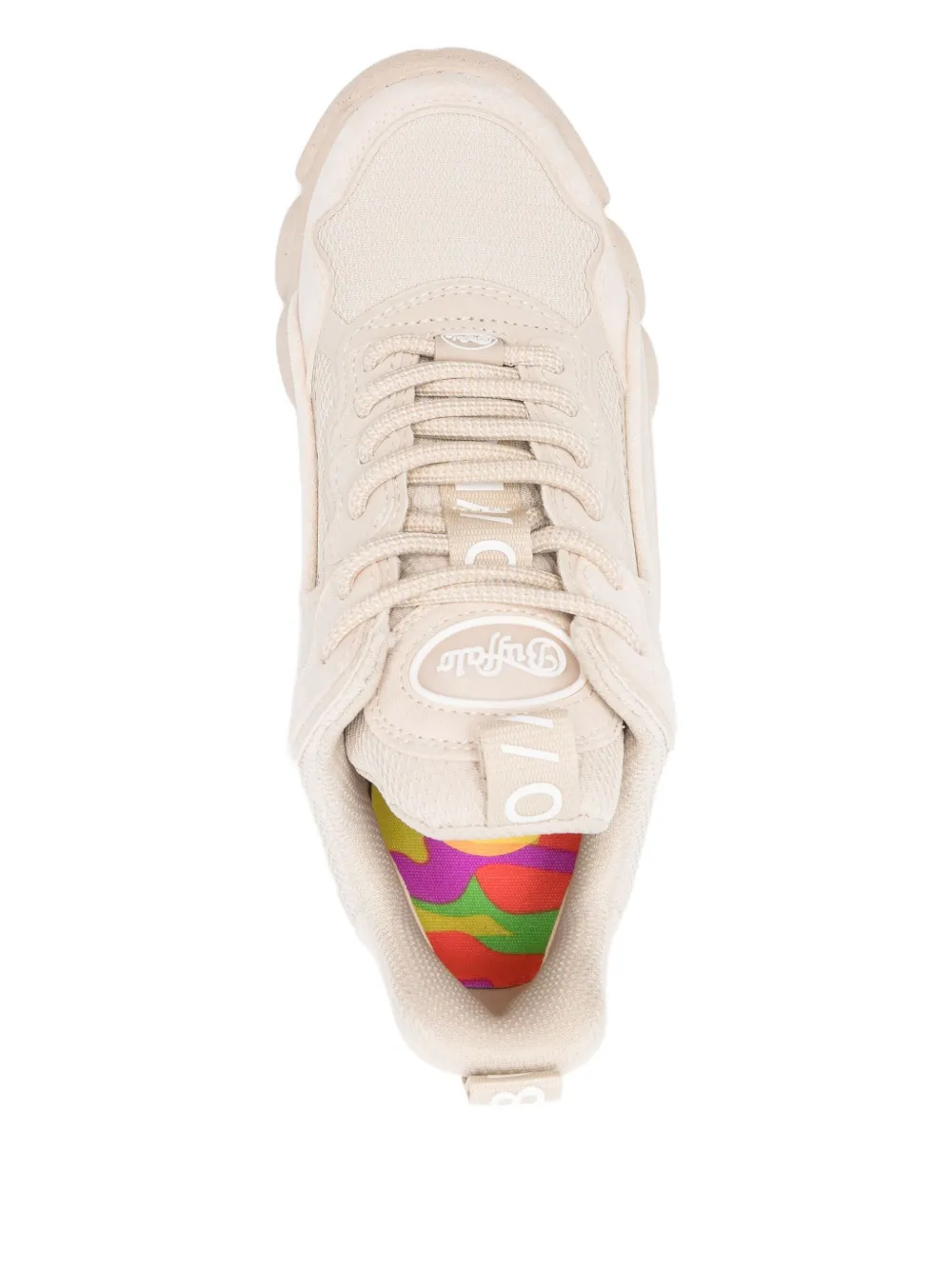 Buffalo CDL Chai leather chunky sneakers Neutrals