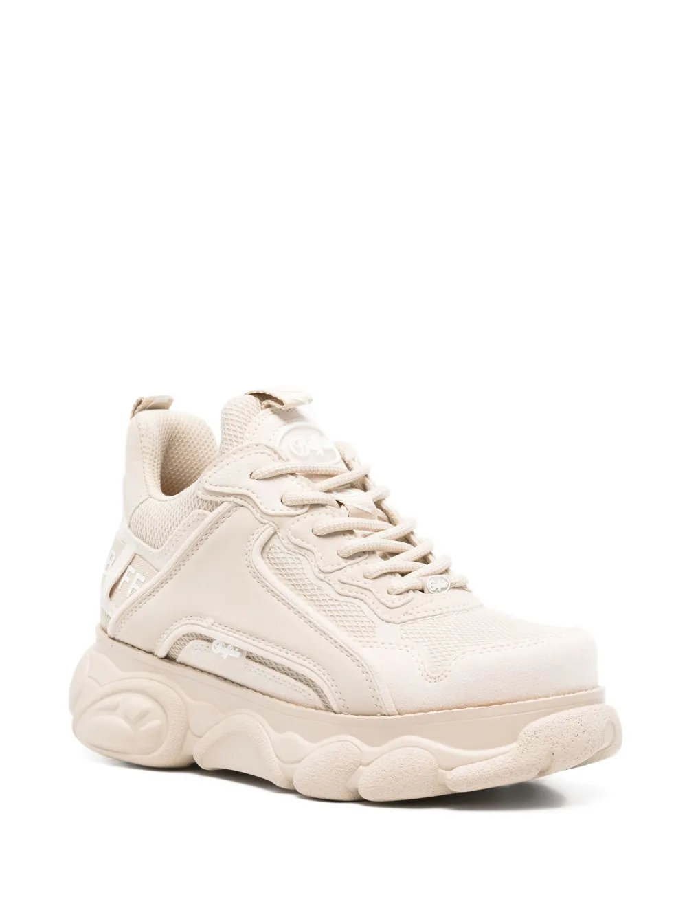Buffalo CDL Chai leren chunky sneakers - Beige