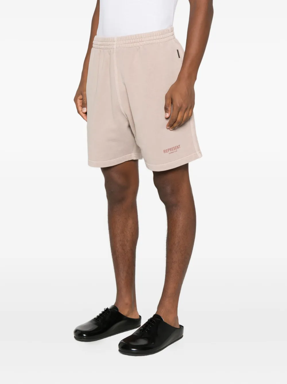 Represent Shorts met logoprint Roze