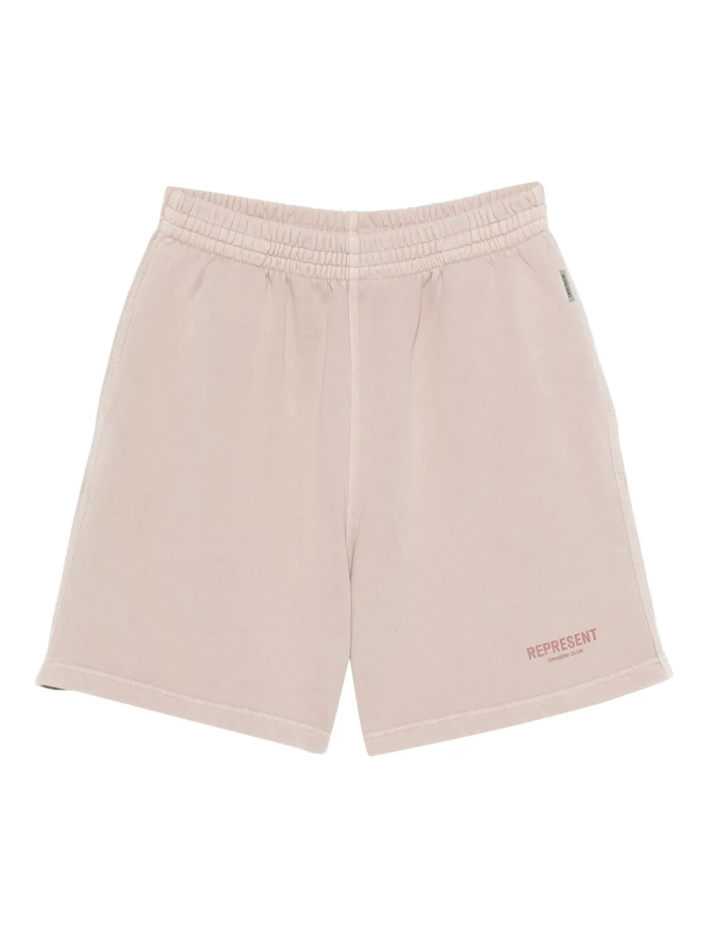 Represent logo-print shorts | Pink | Image 1