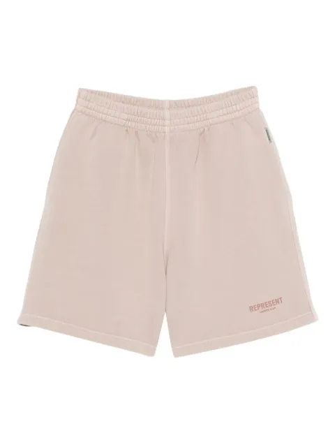 Represent logo-print shorts