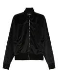 AMIRI velour zip-up jacket - Black