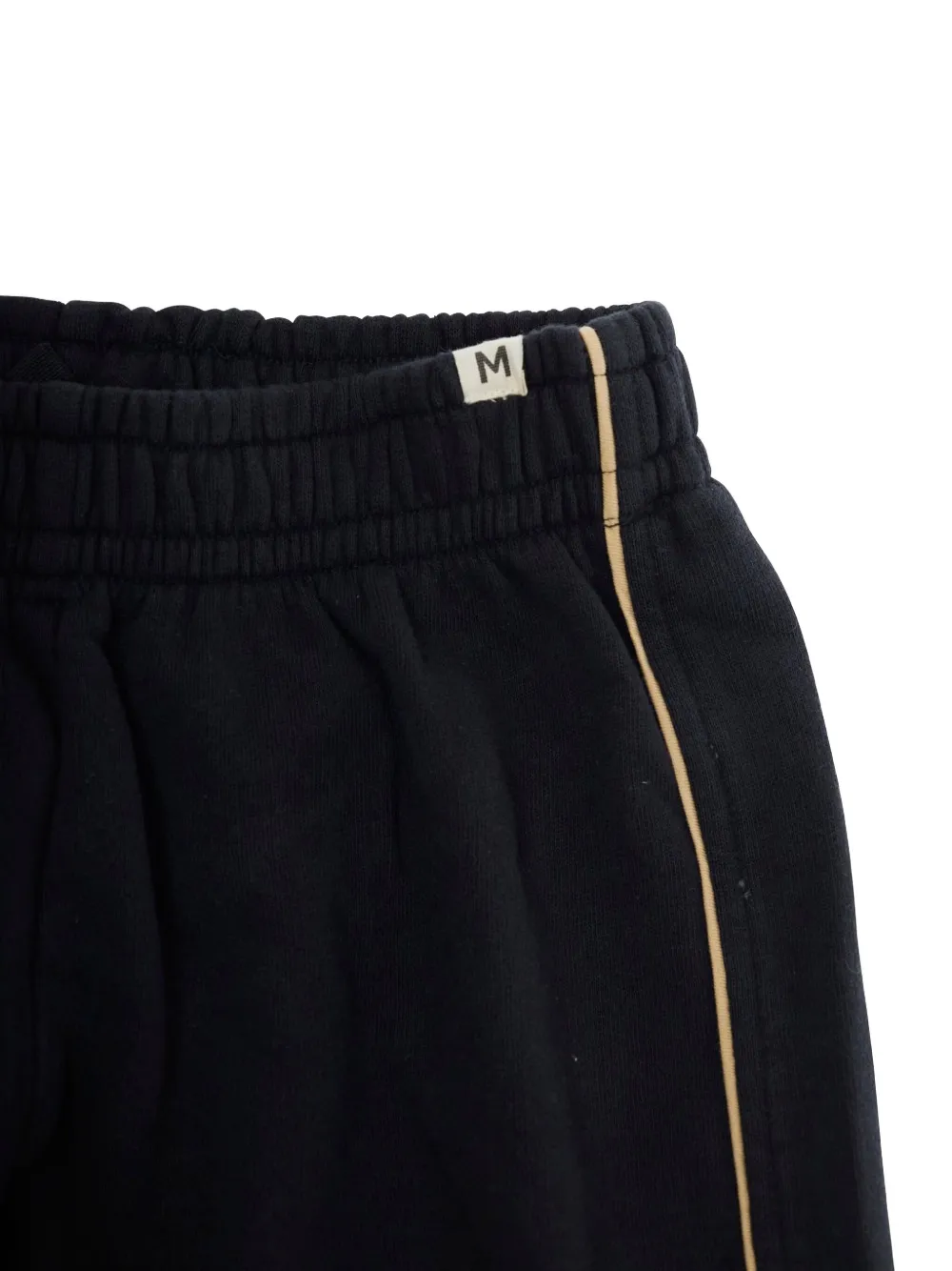 Mini Rodini Piped Sweatpants In Black