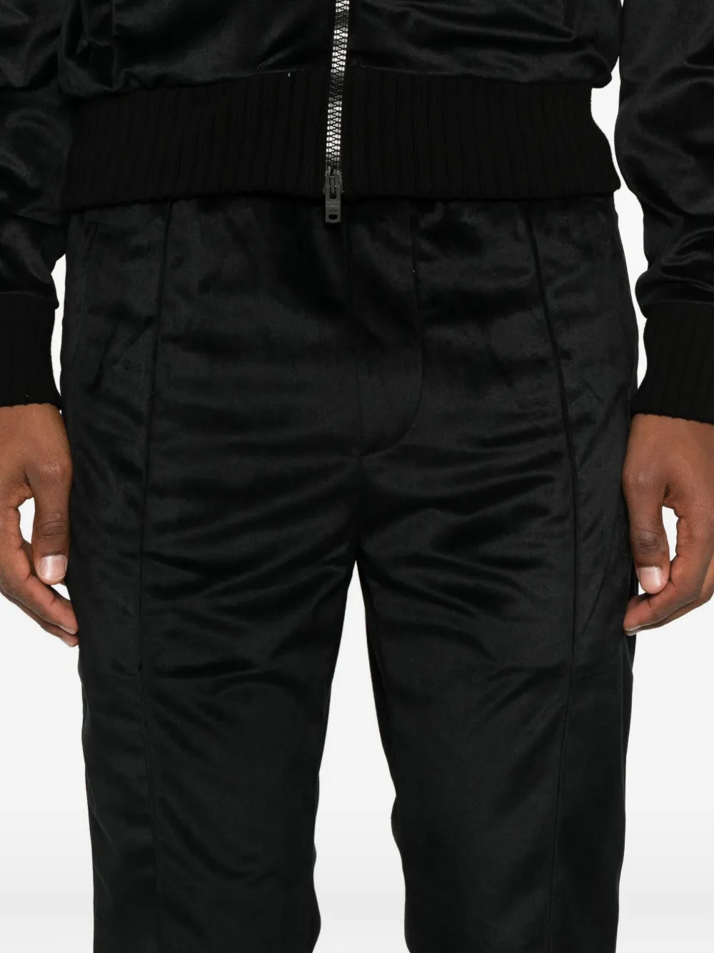 AMIRI Fluwelen broek Zwart