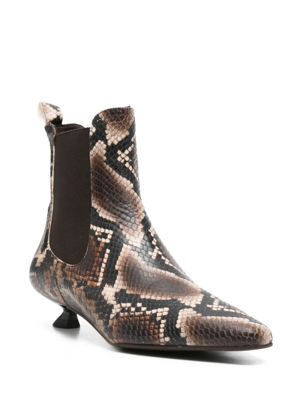 Pedro Miralles snakeskin pointed-toe boots | Ankle Boots | Image 2
