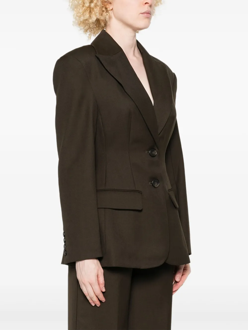 MALINA Jack met knopen Groen