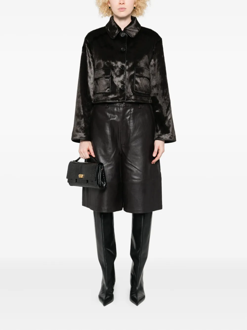 MALINA velvet jacket | Cropped Jackets | Image 2