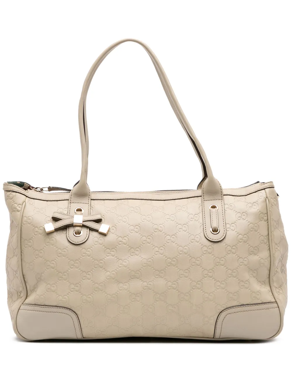 Gucci Pre-Owned 2016-2025 Guccissima Princy shoulder bag | White | Image 1
