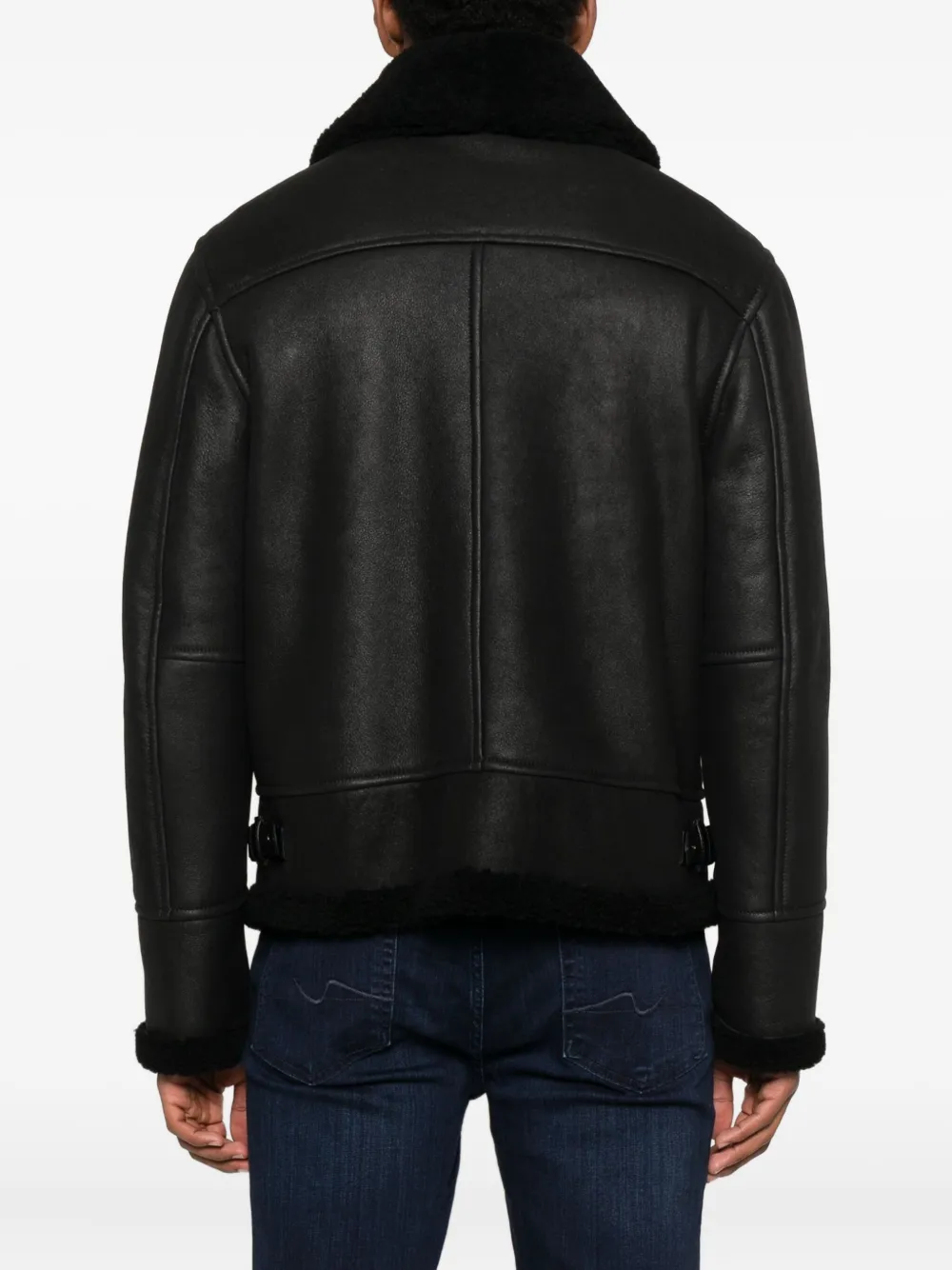 Eraldo Wright Jacke Aus Wildleder In Black