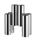Alessi Canale cutlery holder (7cm x 15cm) - Grey