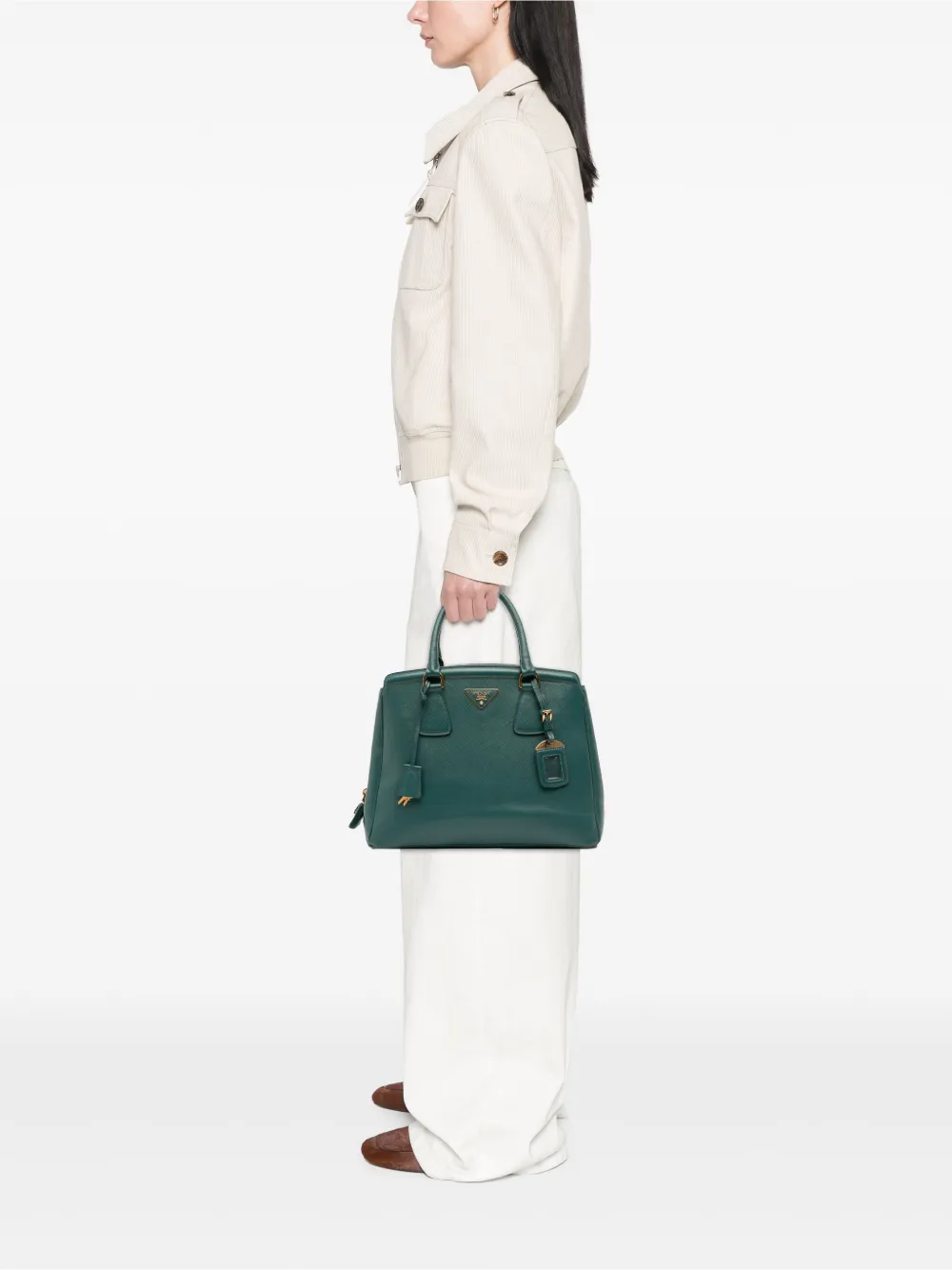 Prada Pre-Owned 2010-2025 Saffiano Lux Parabole tote bag | Pre-Owned | Image 2