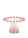 Alessi star-striped cake stand (22cm) - Red