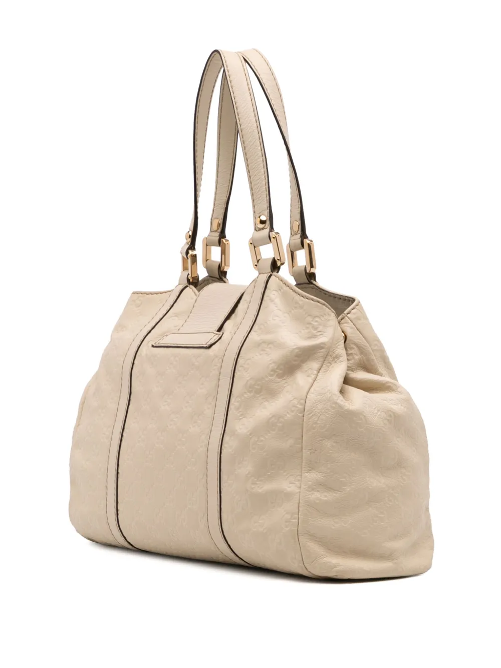 Pre-owned Gucci 2016-2025 Ssima New Ladies Tote Bag In White