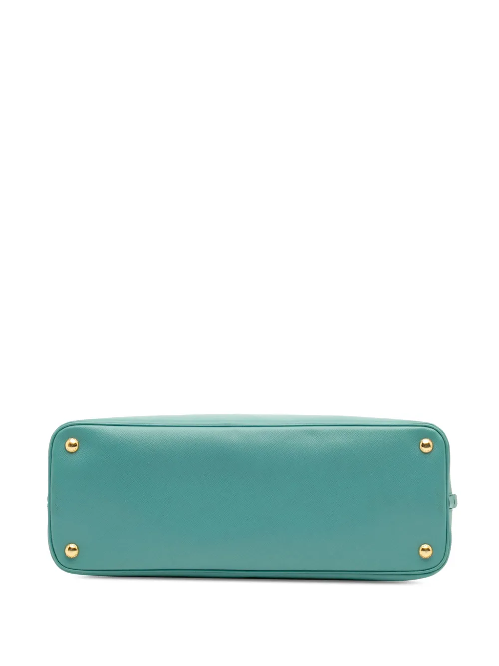 Pre-owned Prada 2000-2025 Large Saffiano Lux Promenade Satchel In Blue