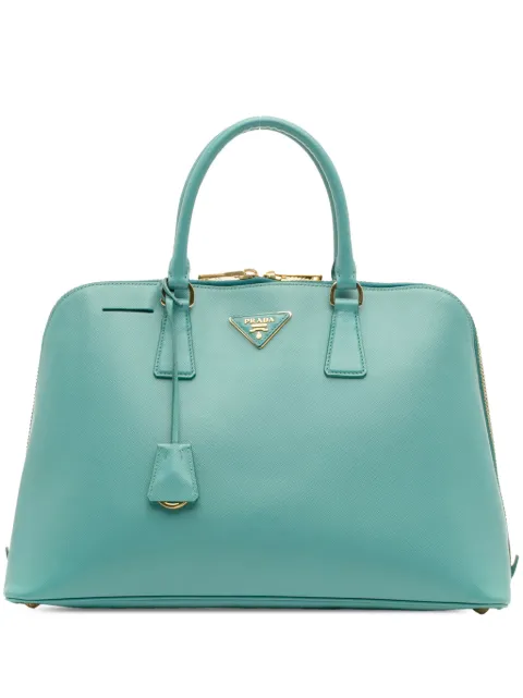 Prada Pre-Owned grand sac à bandoulière Lux Promenade en cuir Saffiano (2000-2025)