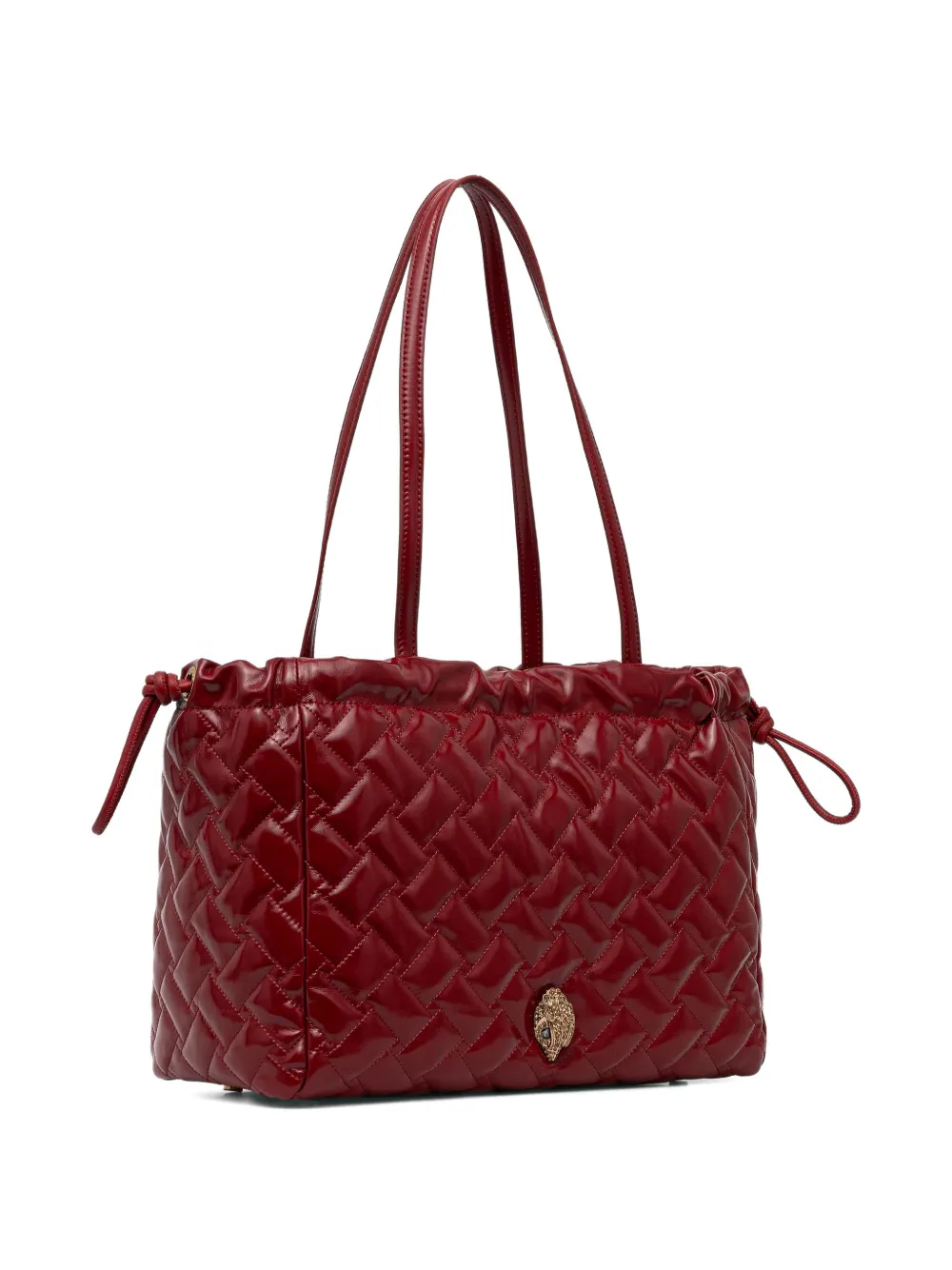Kurt Geiger London eagle-head quilted tote bag - Rood
