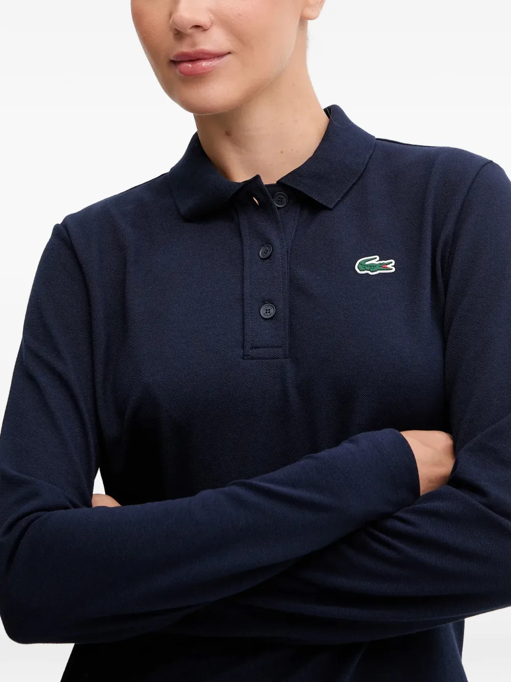 Lacoste Polotop met lange mouwen Blauw