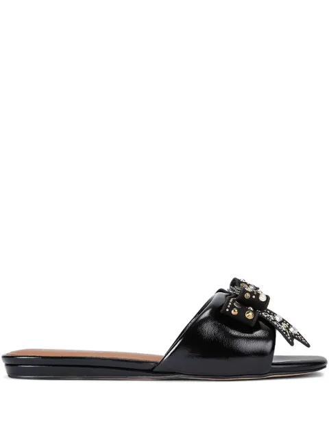 Kurt Geiger London embellished bow flat sandals