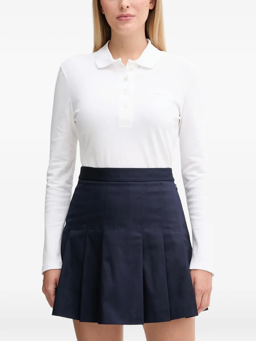 Lacoste pleated mini skirt - Blau