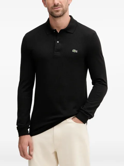 Lacoste long-sleeved polo shirt