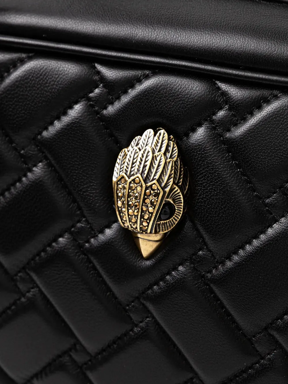 Kurt Geiger London Gewatteerde shopper Zwart