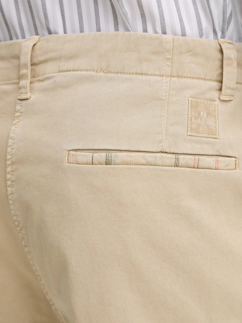 PS Paul Smith Straight broek Beige