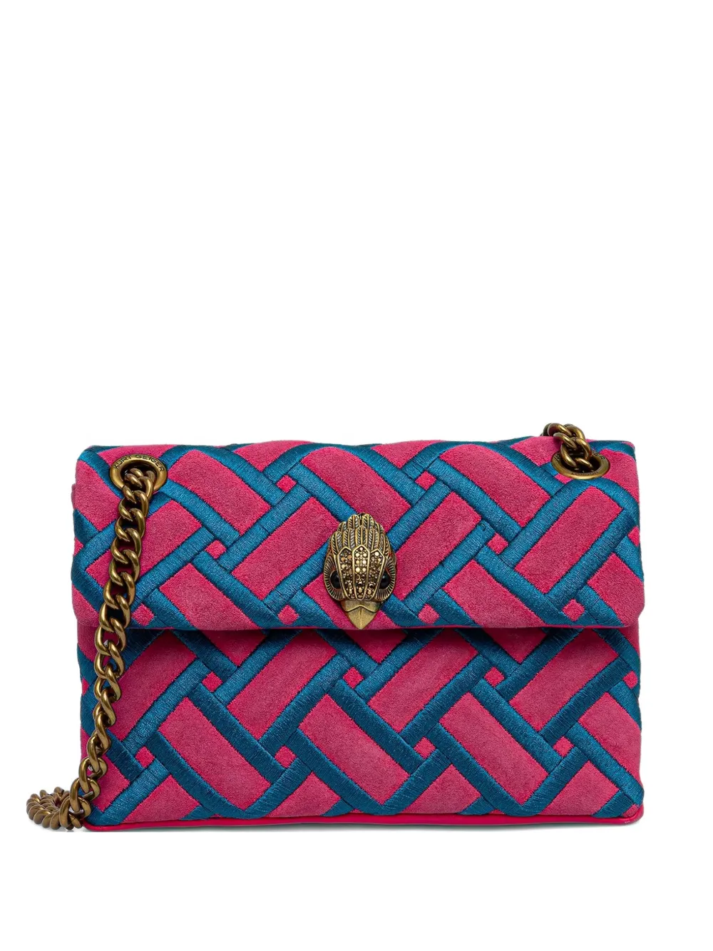 Kurt Geiger London Borsa a spalla mini con dettaglio Eagle Head - Rosa