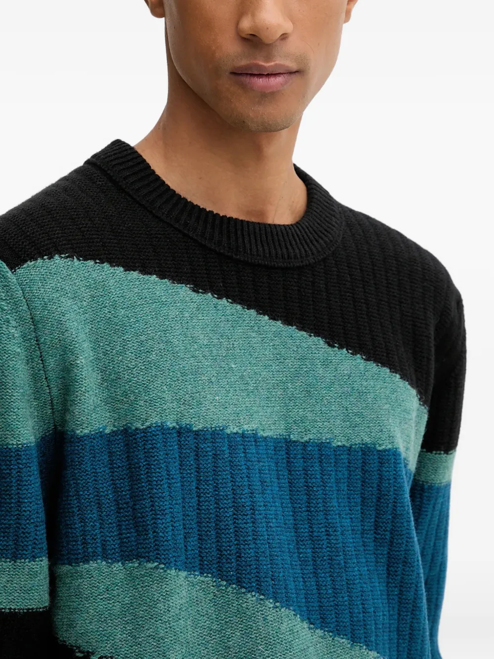PS Paul Smith Gestreepte trui Zwart