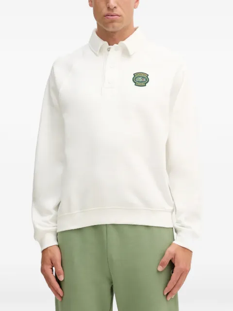 Lacoste button logo sweatshirt