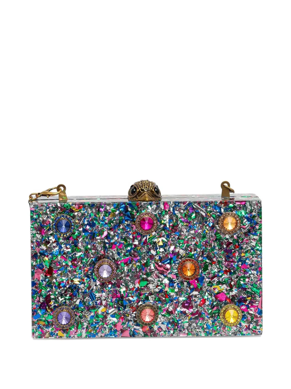 Kurt Geiger Eagle Head-detail Mini Bag In Blue