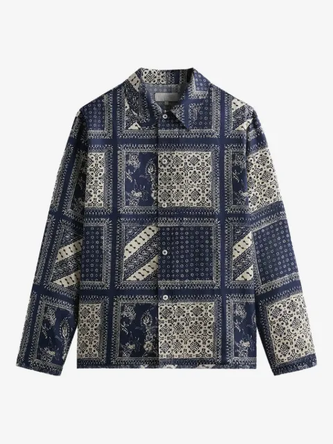 KITH قميص بطبعة باندانا