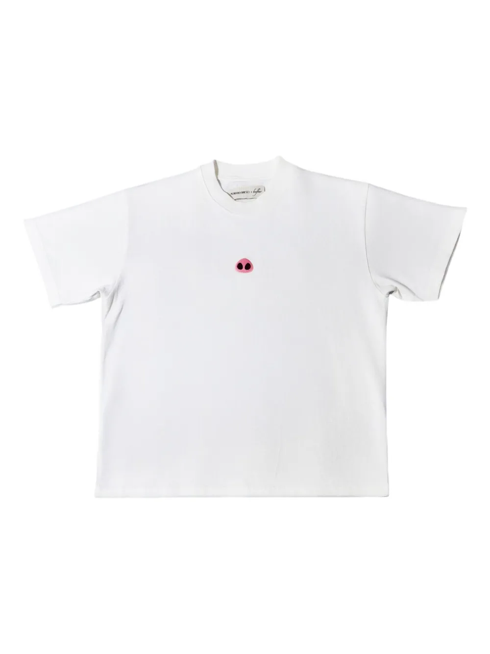 BEEFBAR Pig-Nose embroidered T-shirt | White | Image 1