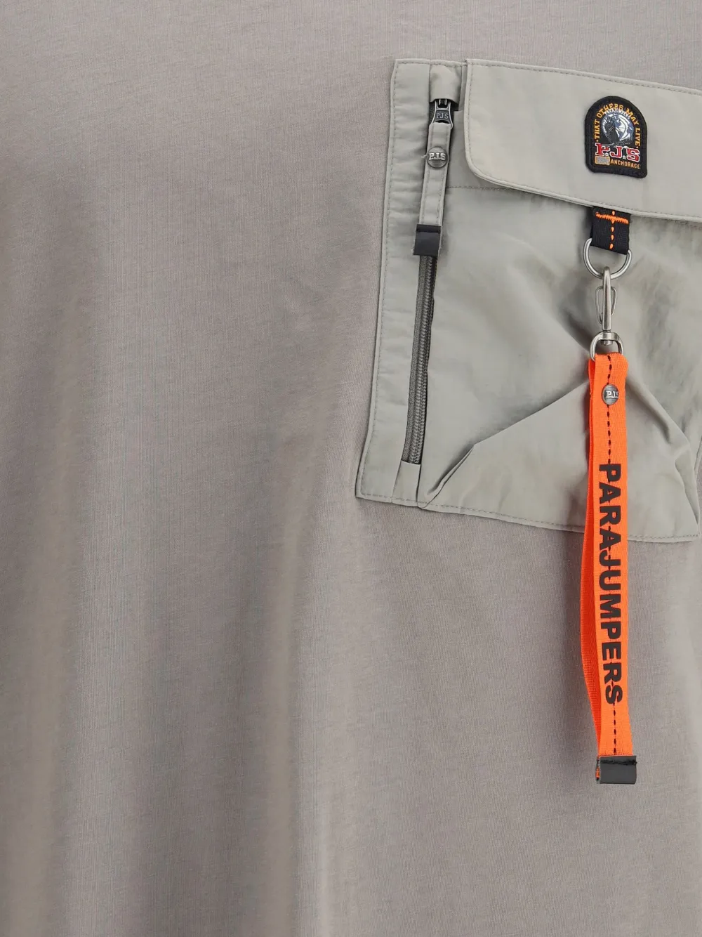 Parajumpers T-shirt met opgestikte zak Grijs
