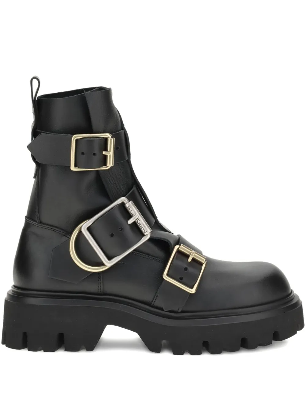 Vivienne Westwood Empire buckle-straps boots Black