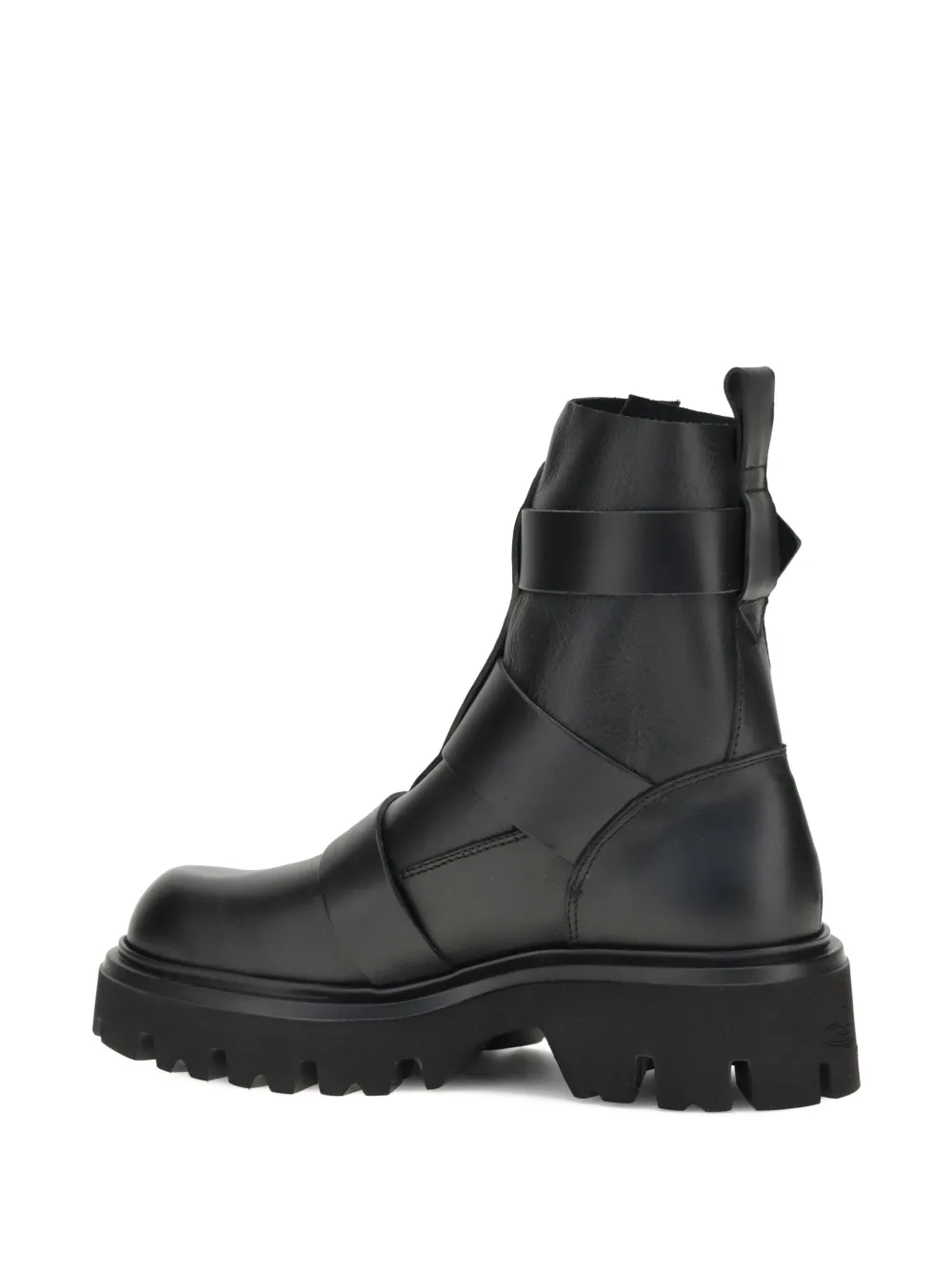 Vivienne Westwood Empire buckle-straps boots Black