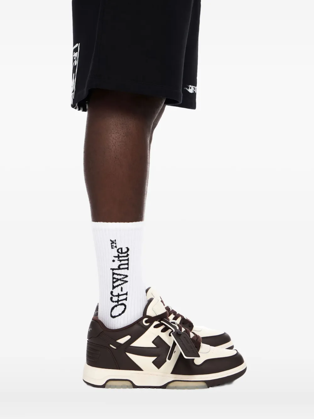 Off-white Out Of Office Sneakers In Brown