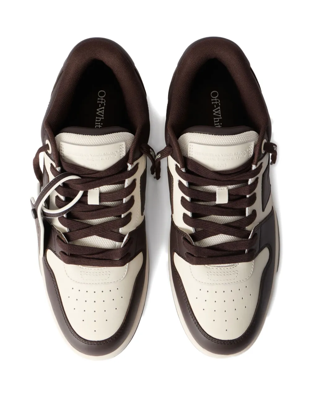 Off-white Out Of Office Sneakers In Brown