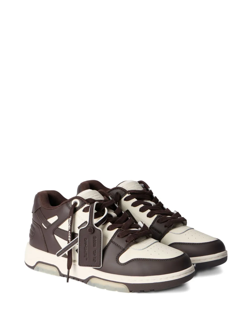 Off-white Out Of Office Sneakers In Brown