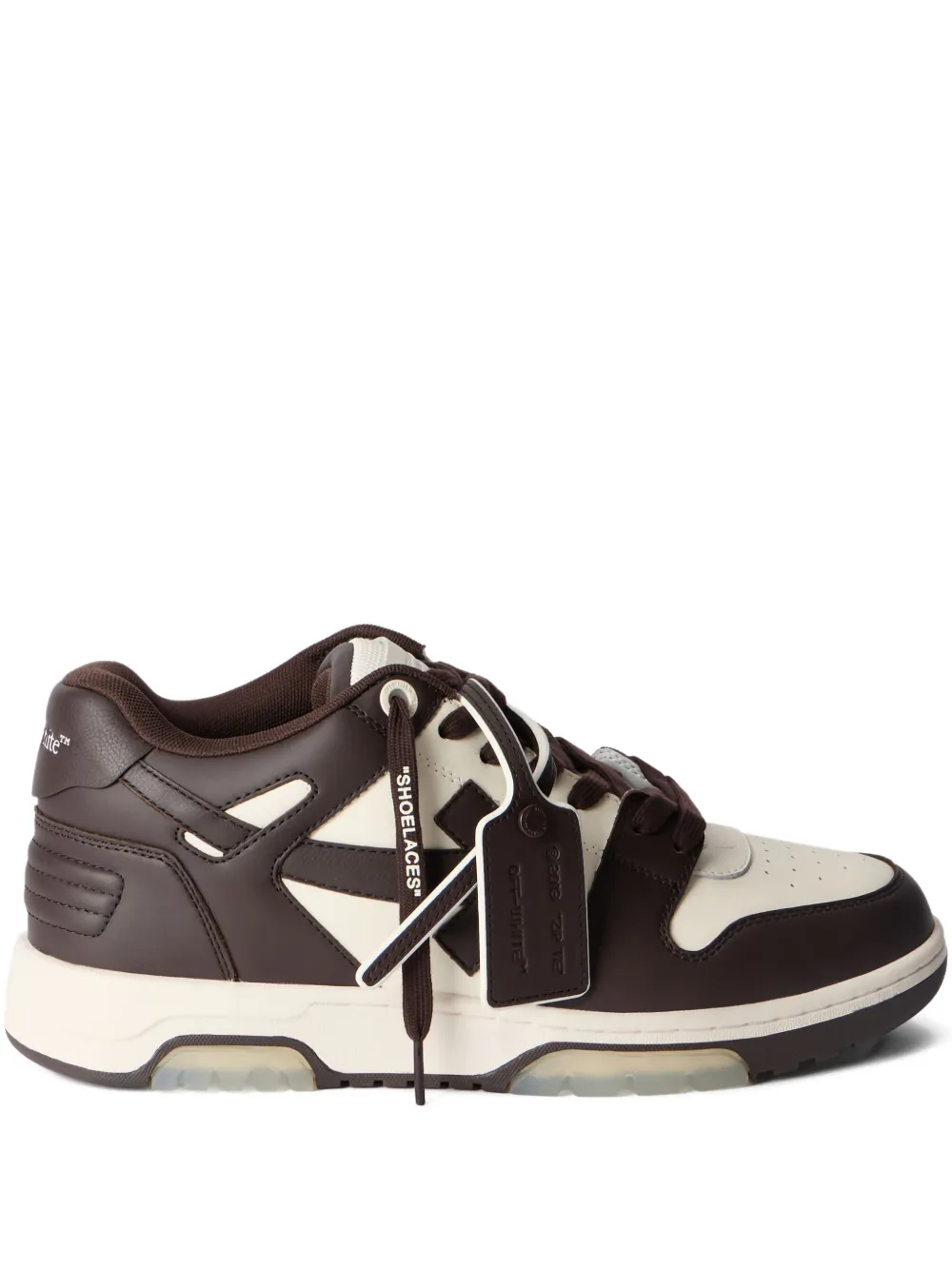 Off-white Out Of Office Sneakers In Brown