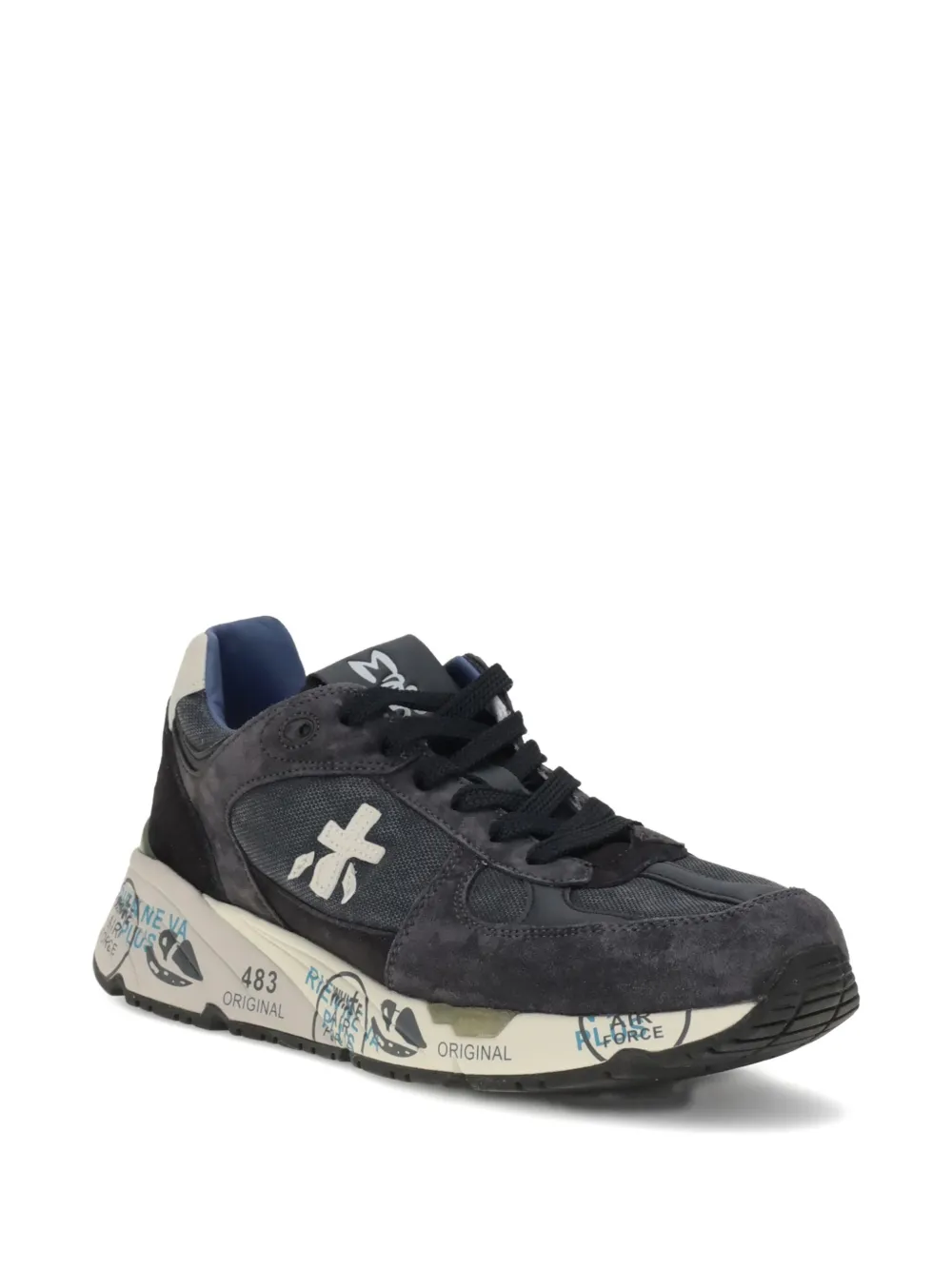 Premiata lace-up suede sneakers | Low-Tops | Image 2