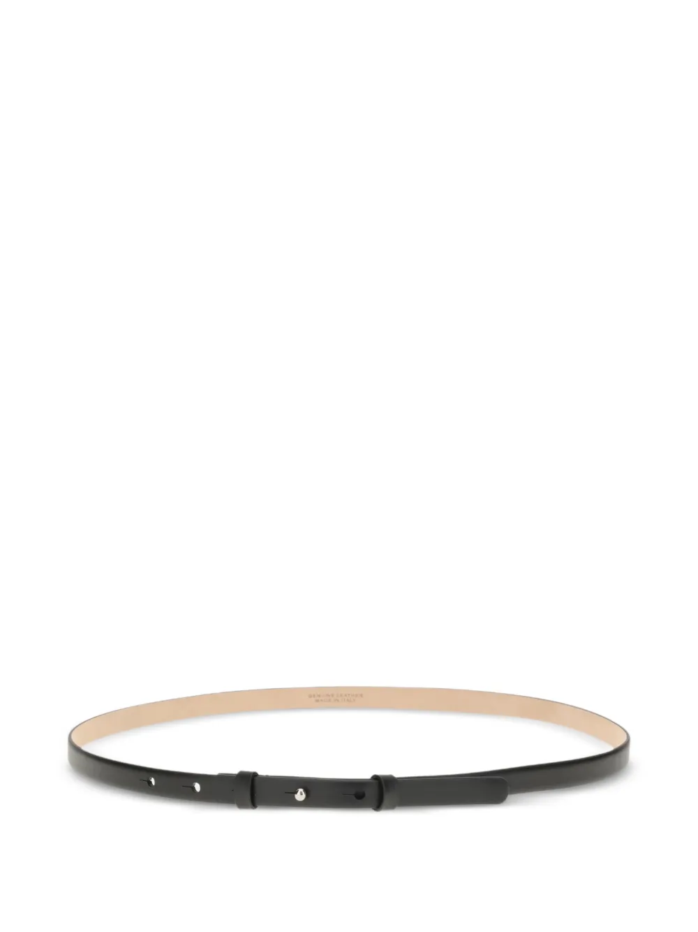 SA SU PHI Cintura in pelle - Nero