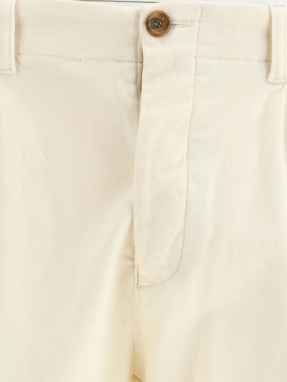 Germano 1952 Pleated Button-fastening Trousers In White