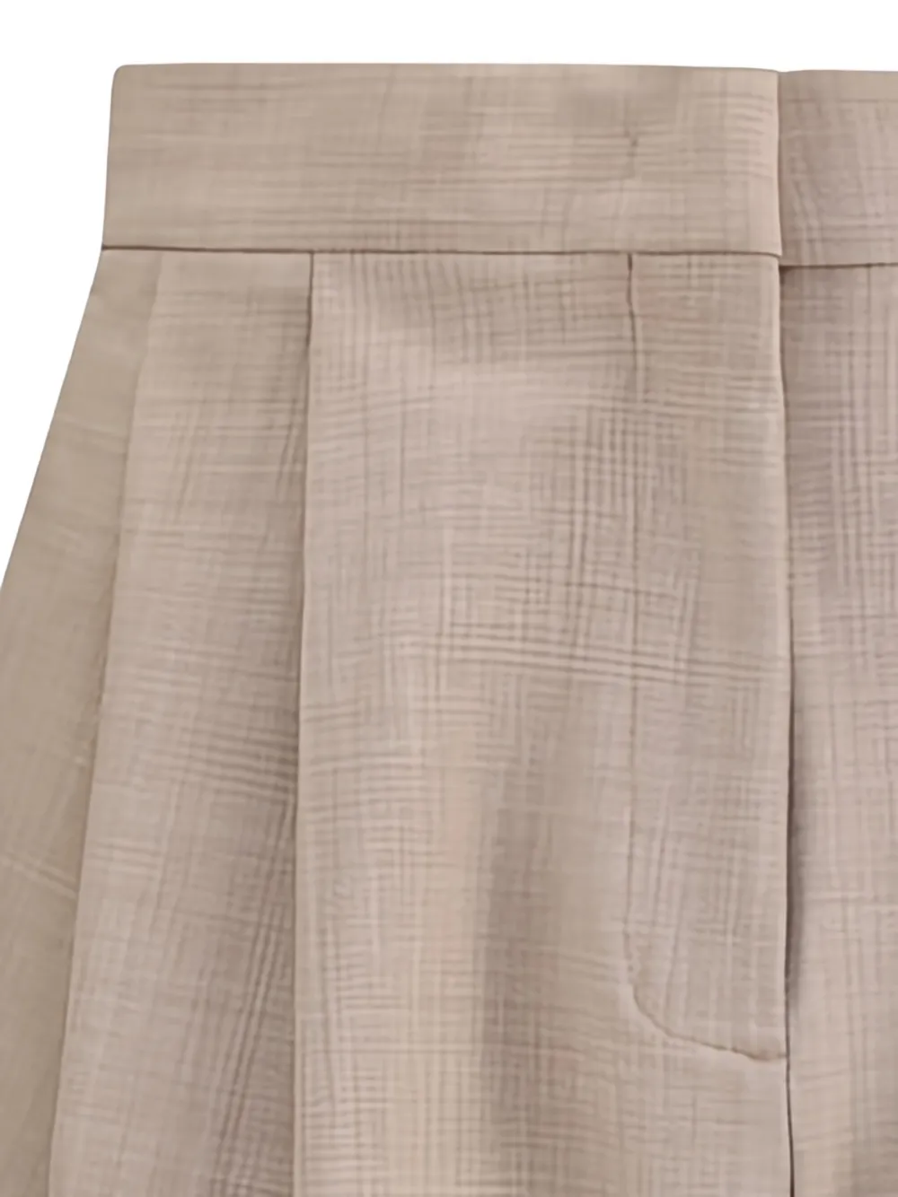 Fabiana Filippi Pleated Front Trousers In Neutral
