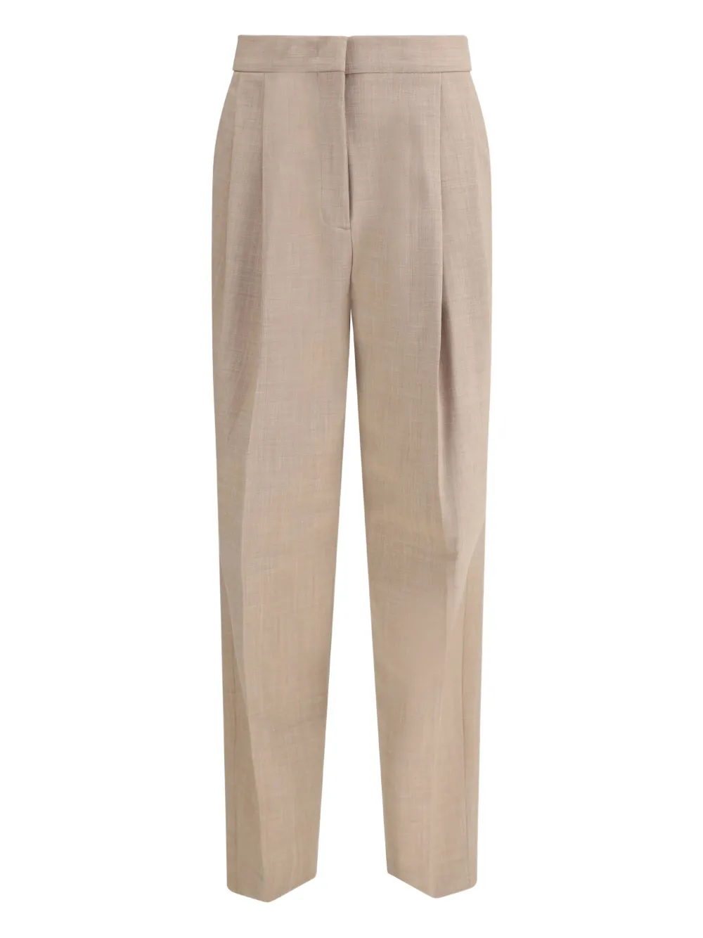 Fabiana Filippi Pleated Front Trousers In Neutral