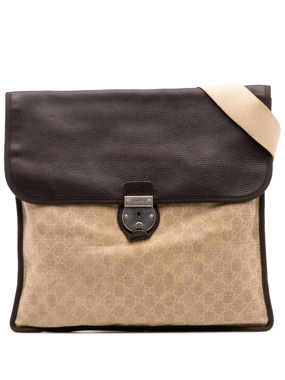 Gucci Pre-Owned 2016-2025 GG Canvas crossbody bag | Brown | Image 1