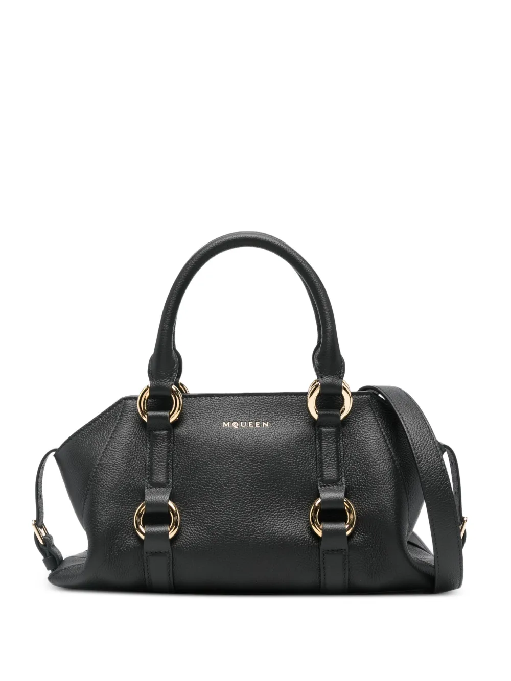 Alexander McQueen small Farringdon tote bag | Black | Image 1