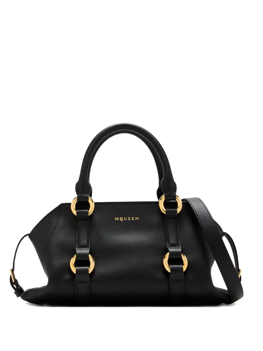 Alexander McQueen Farringdon small bag in black · OS
