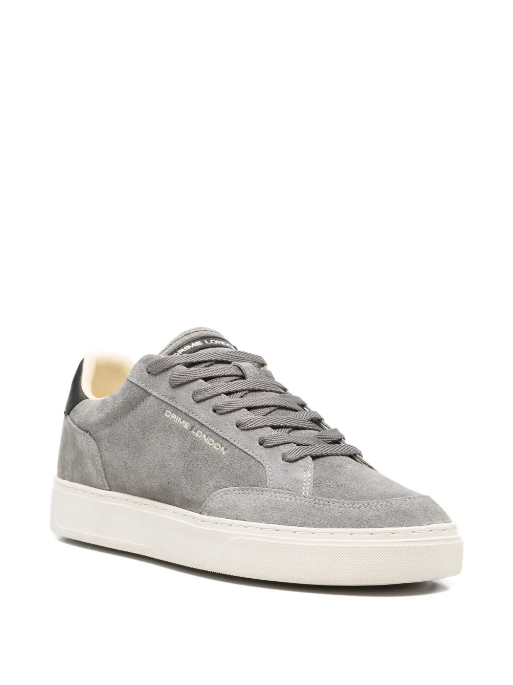 Crime London Suède sneakers Grijs